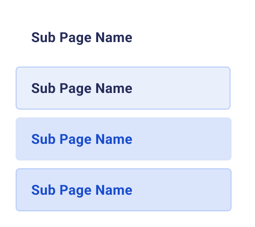 Side Navigation — collapsed